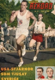 Sportboken - Rekordmagasinet 1957 nummer 37 Tidningen Rekord